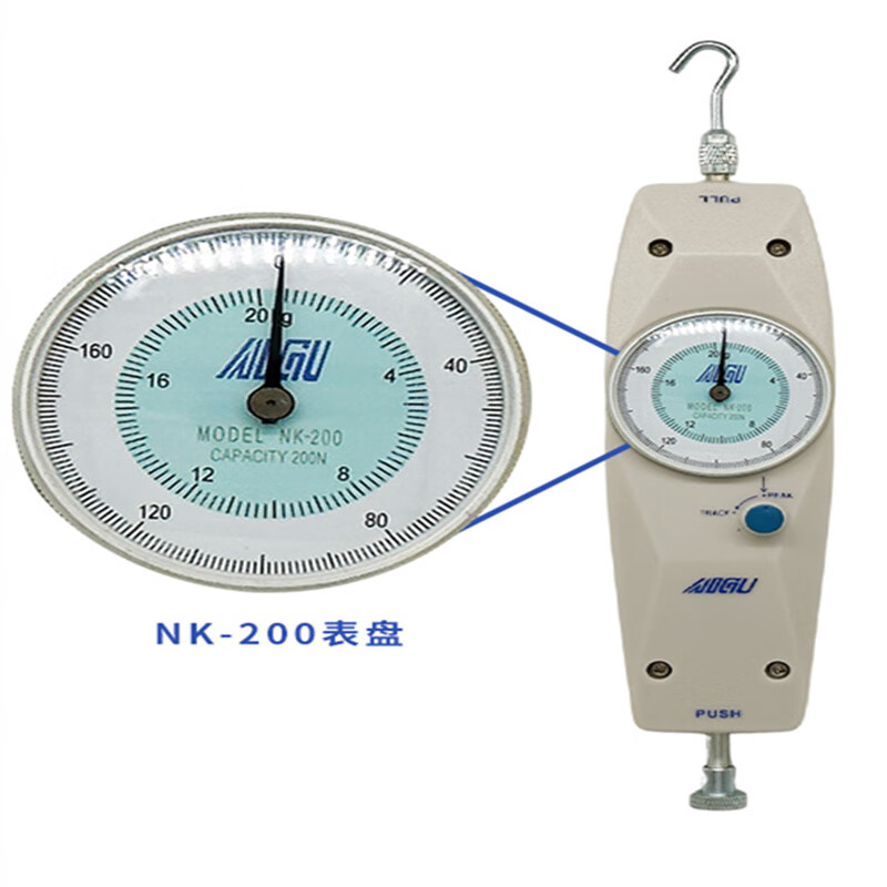 艾固 指針式推拉力計(jì) nk-200(200n/20kg)